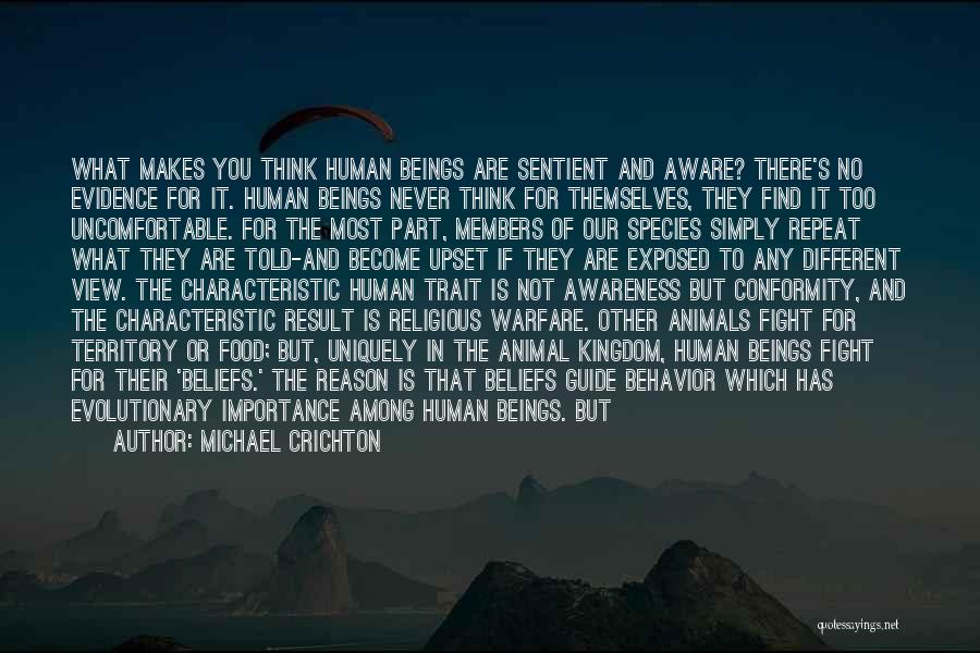 Animal Extinction Quotes By Michael Crichton