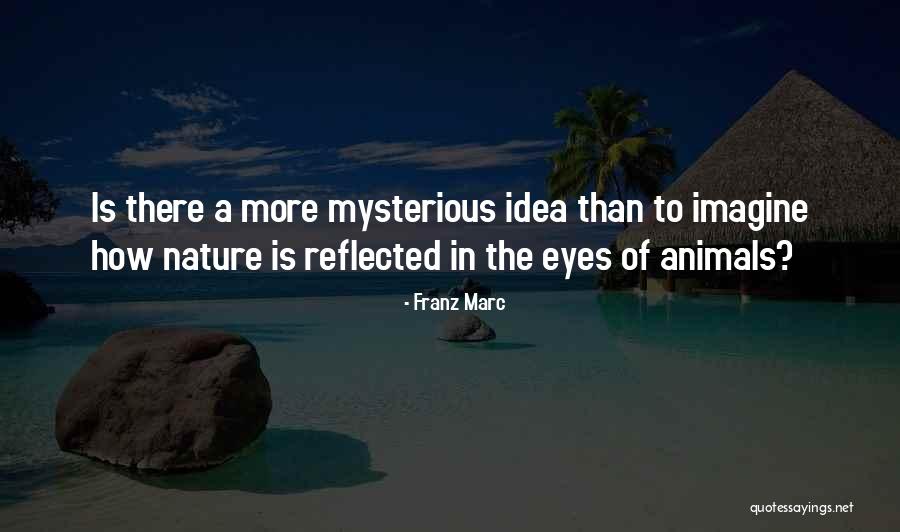 Animal Eyes Quotes By Franz Marc Animal Eyes Quotes By Franz Marc