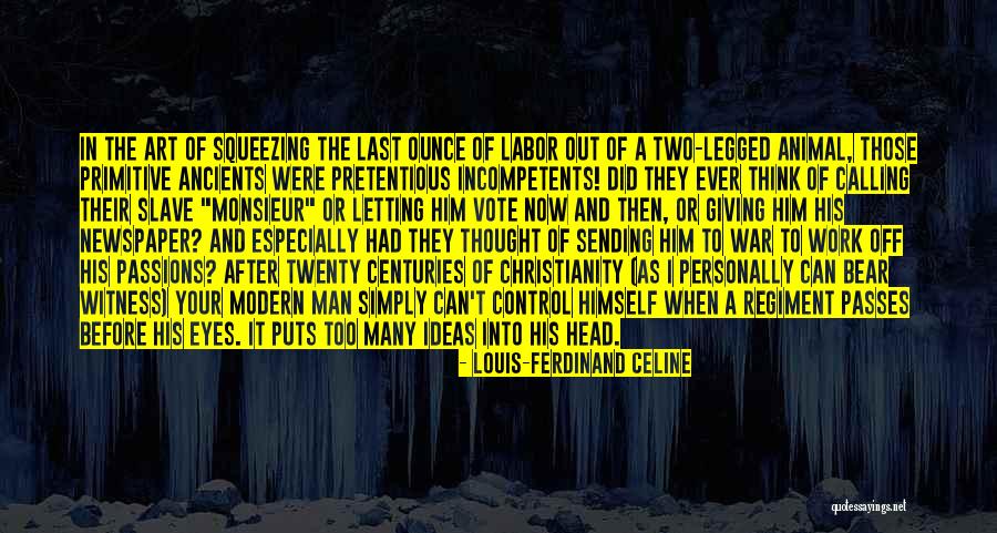 Animal Eyes Quotes By Louis-Ferdinand Celine Animal Eyes Quotes By Louis-Ferdinand Celine