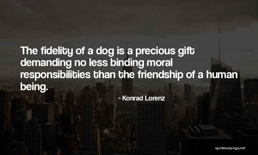 Animal Friendship Quotes By Konrad Lorenz Animal Friendship Quotes By Konrad Lorenz