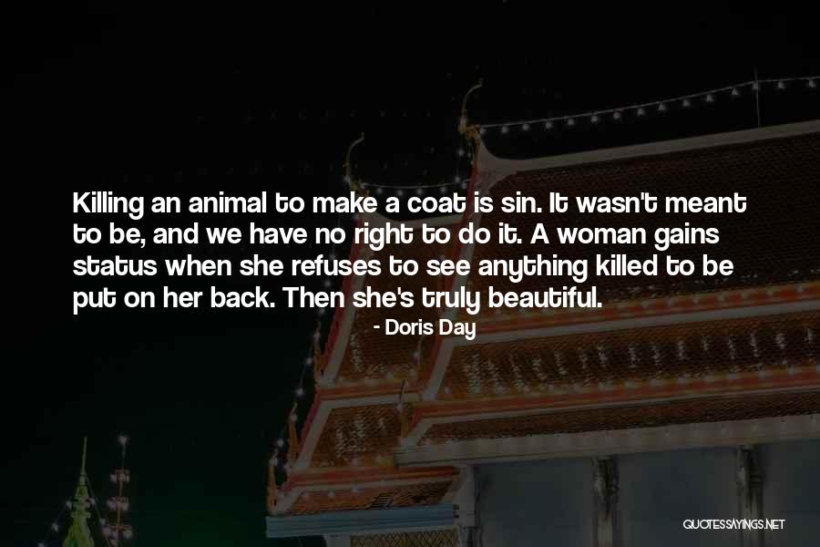 Animal Fur Quotes By Doris Day Animal Fur Quotes By Doris Day