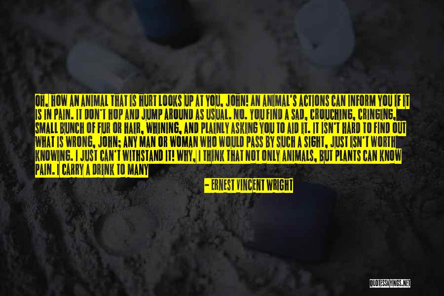 Animal Fur Quotes By Ernest Vincent Wright Animal Fur Quotes By Ernest Vincent Wright