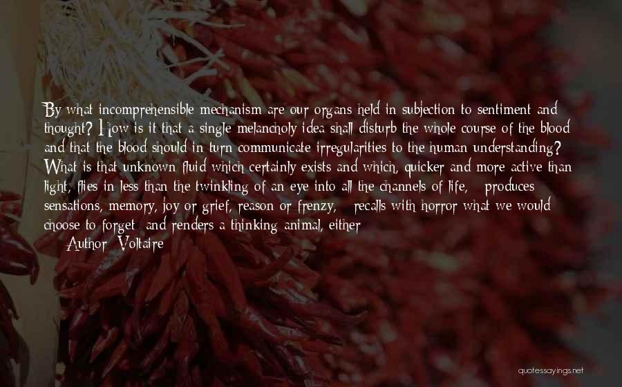 Animal Joy Quotes By Voltaire