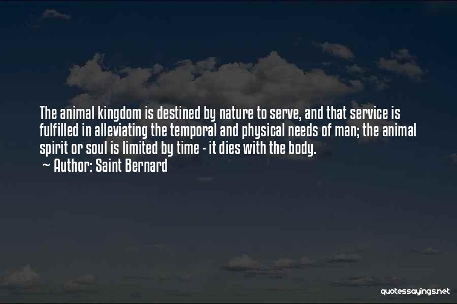 Animal Kingdom Quotes By Saint Bernard