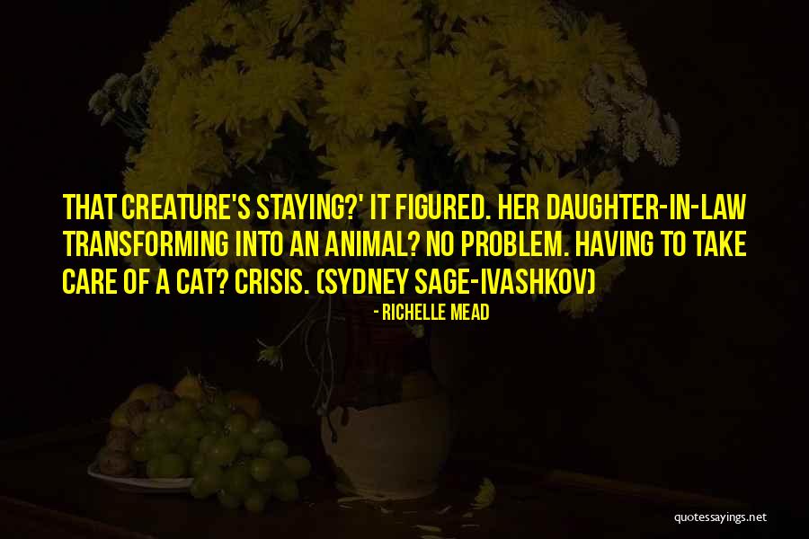Animal Law Quotes By Richelle Mead Animal Law Quotes By Richelle Mead