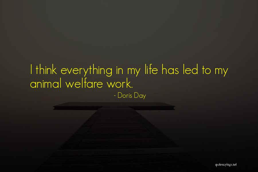 Animal Life Quotes By Doris Day