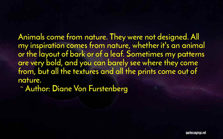 Animal Prints Quotes By Diane Von Furstenberg