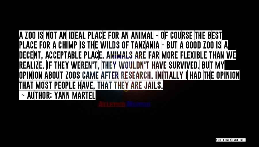 Animal Research Quotes By Yann Martel