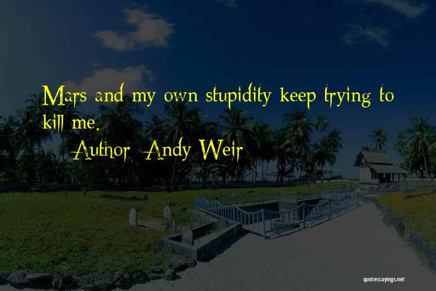 Animal Science Quotes By Andy Weir