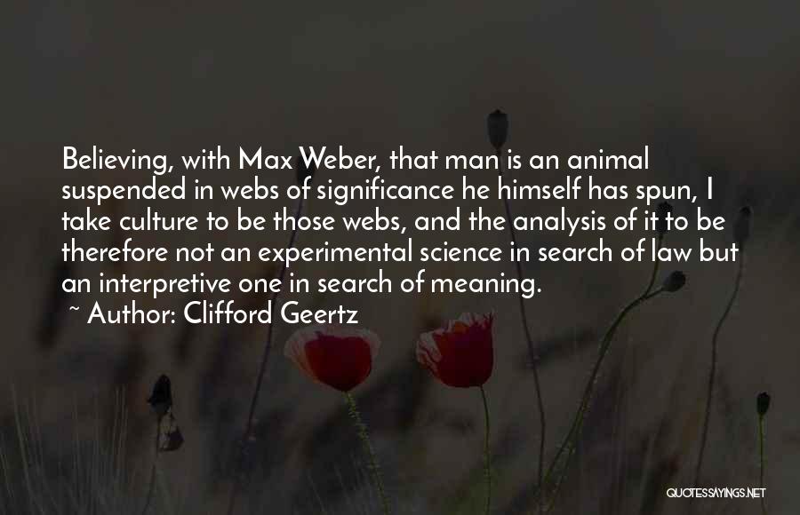 Animal Science Quotes By Clifford Geertz