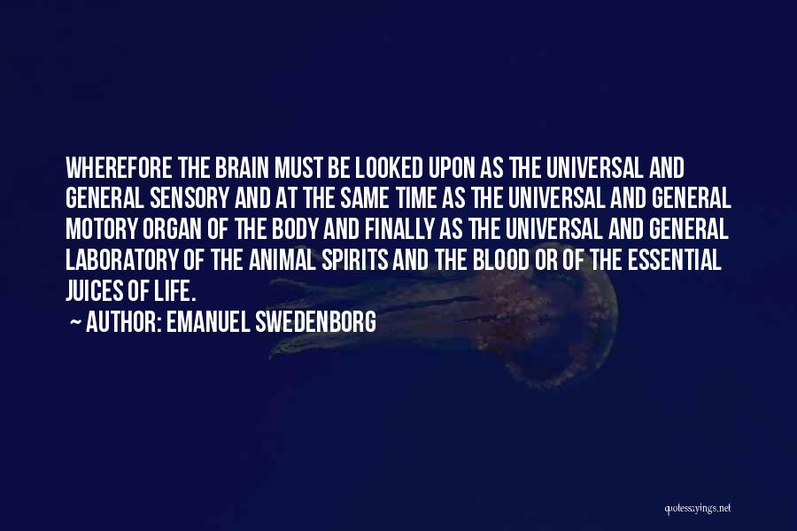 Animal Spirits Quotes By Emanuel Swedenborg
