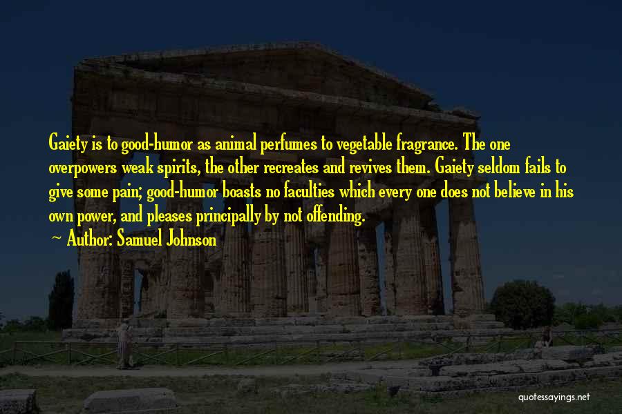 Animal Spirits Quotes By Samuel Johnson