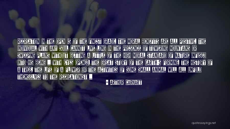 Animal Story Quotes By Arthur Carhart