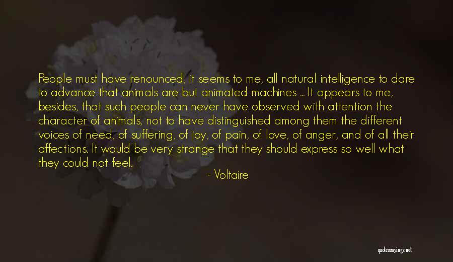 Animal Suffering Quotes By Voltaire Animal Suffering Quotes By Voltaire