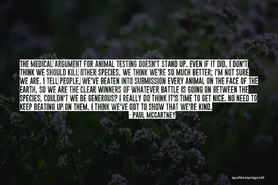 Animal Testing Quotes By Paul McCartney Animal Testing Quotes By Paul McCartney