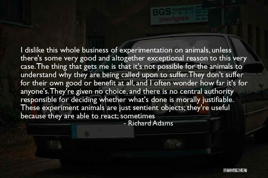 Animal Testing Quotes By Richard Adams Animal Testing Quotes By Richard Adams