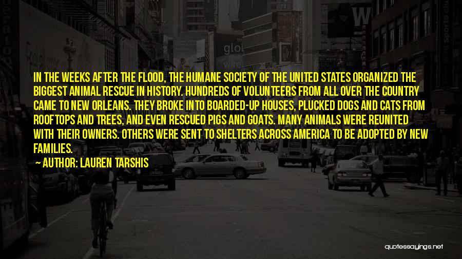 Animal Volunteers Quotes By Lauren Tarshis