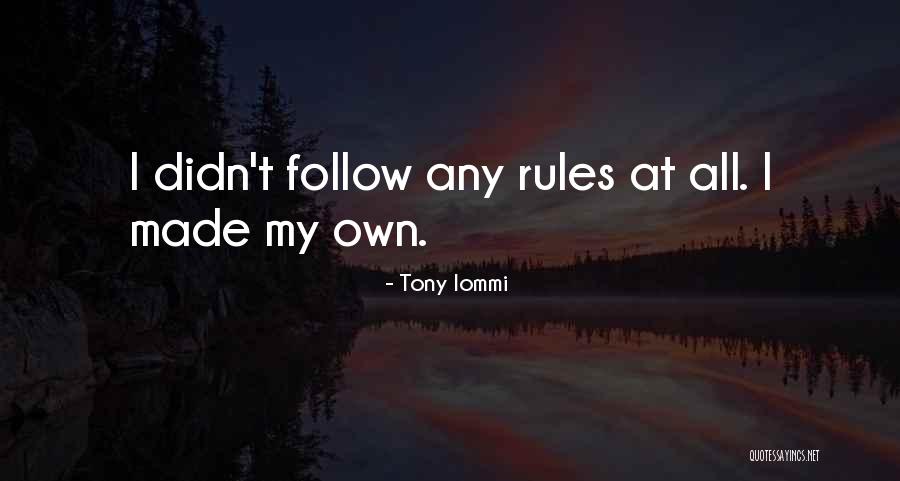 Animalele Acvatice Quotes By Tony Iommi