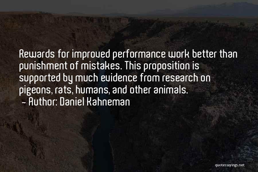 Animals And Humans Quotes By Daniel Kahneman