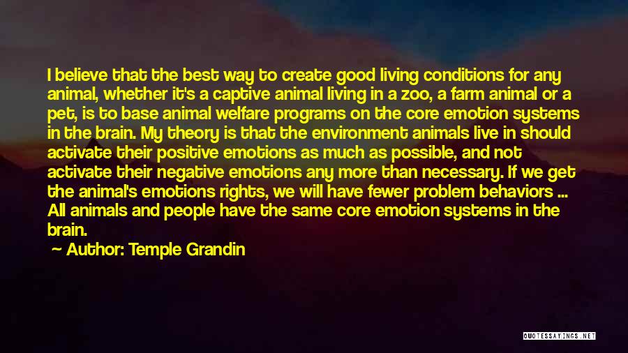 Animals And Humans Quotes By Temple Grandin