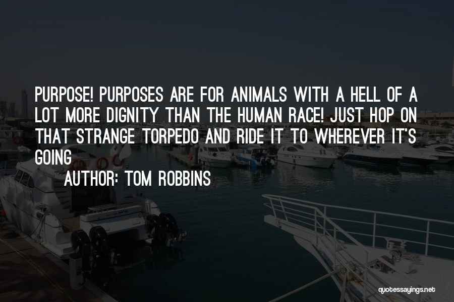 Animals And Humans Quotes By Tom Robbins