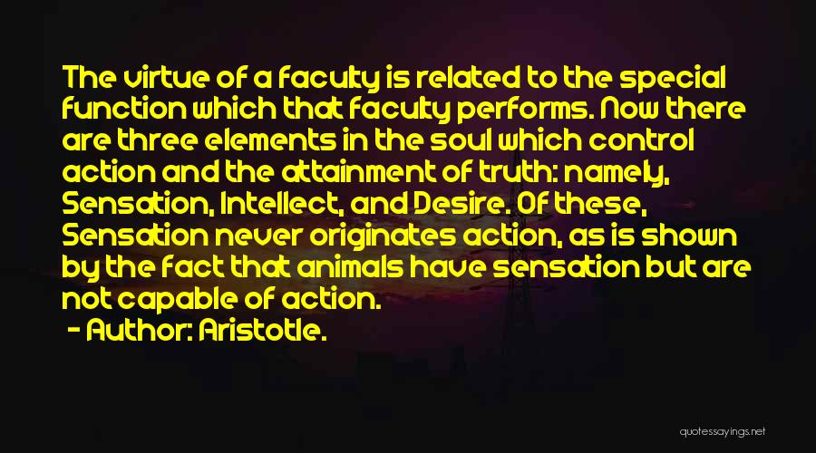 Animals And Soul Quotes By Aristotle.