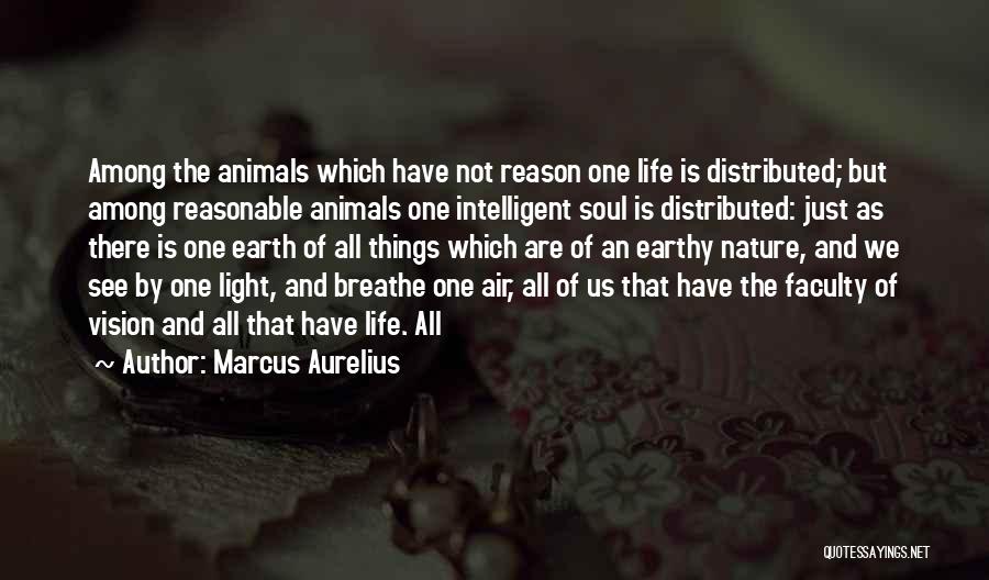 Animals And Soul Quotes By Marcus Aurelius