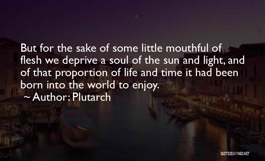 Animals And Soul Quotes By Plutarch