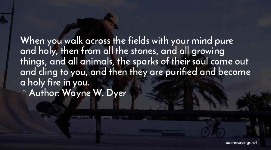 Animals And Soul Quotes By Wayne W. Dyer