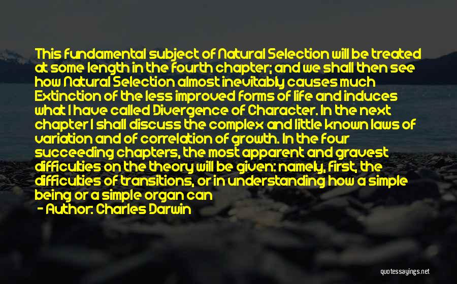 Animals Extinction Quotes By Charles Darwin