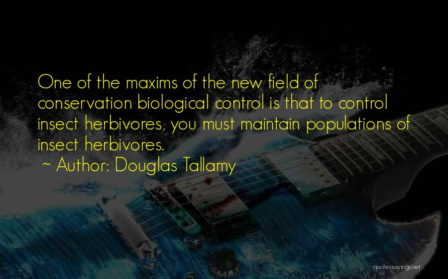 Animals Extinction Quotes By Douglas Tallamy