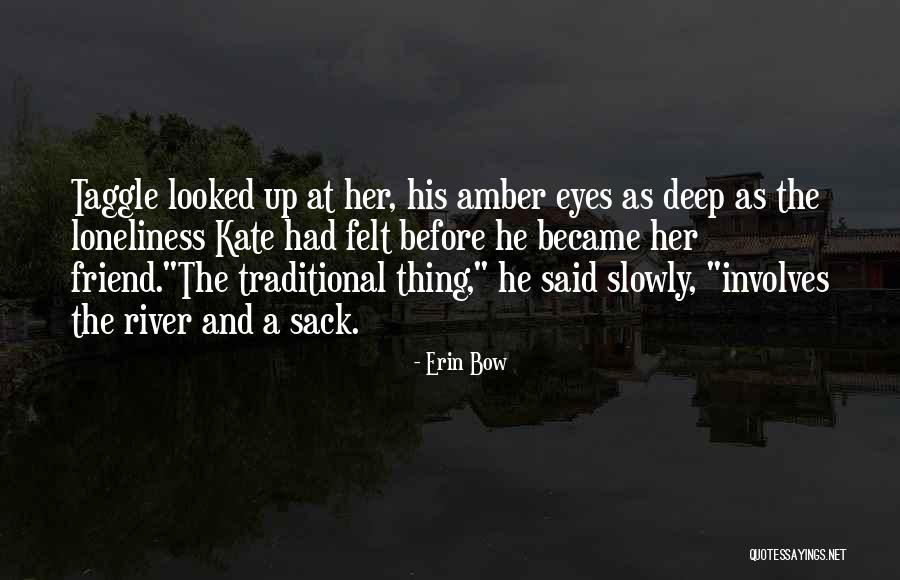 Animals Eyes Quotes By Erin Bow