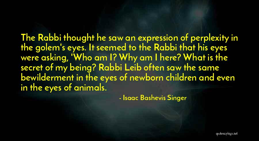 Animals Eyes Quotes By Isaac Bashevis Singer