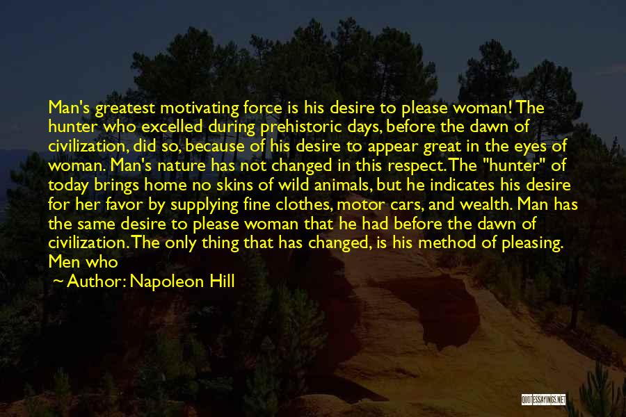 Animals Eyes Quotes By Napoleon Hill