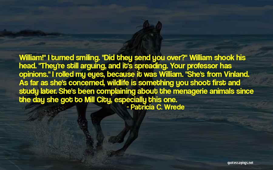 Animals Eyes Quotes By Patricia C. Wrede