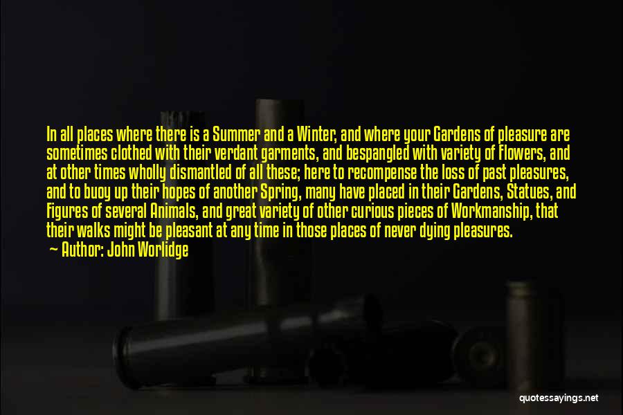 Animals In Winter Quotes By John Worlidge