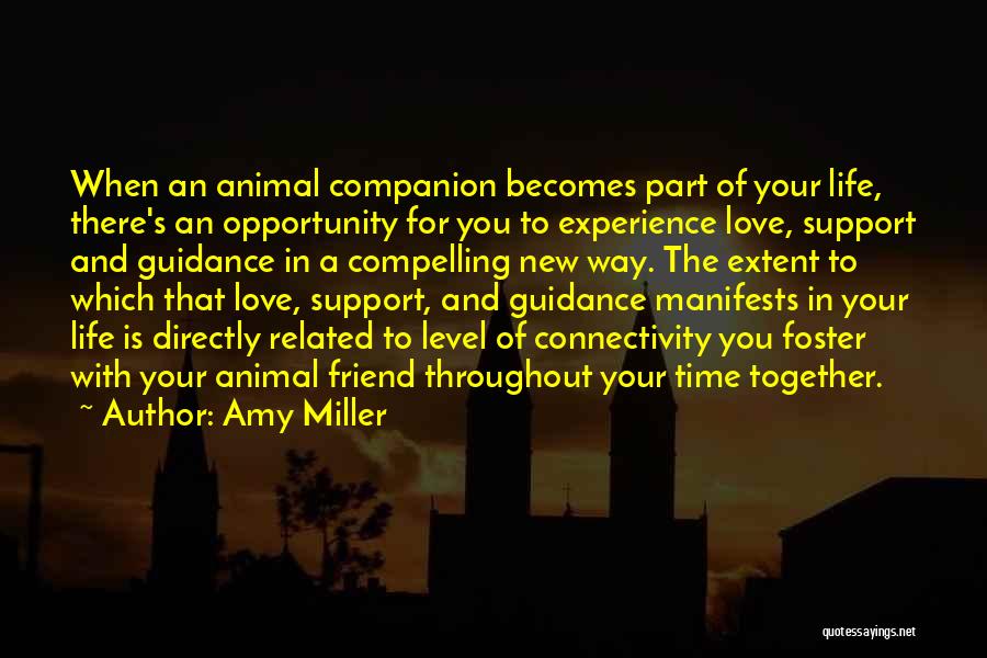 Animals In Your Life Quotes By Amy Miller