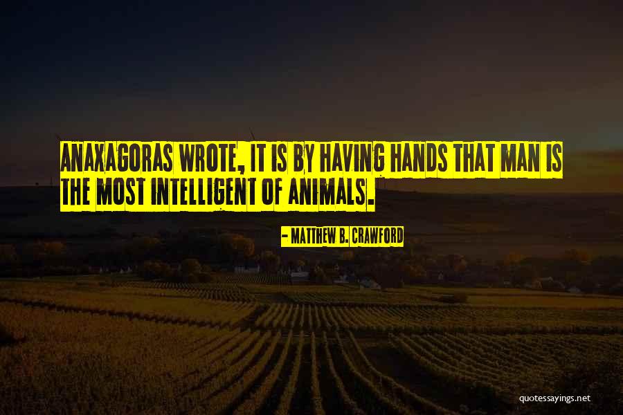 Animals Man Quotes By Matthew B. Crawford Animals Man Quotes By Matthew B. Crawford