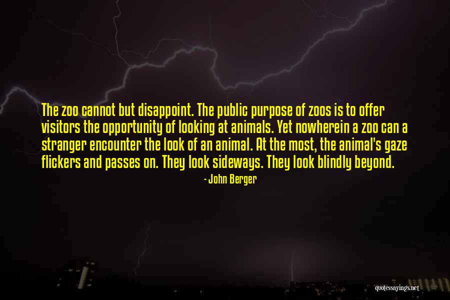 Animals Quotes By John Berger