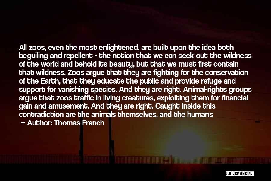 Animals Rights Quotes By Thomas French