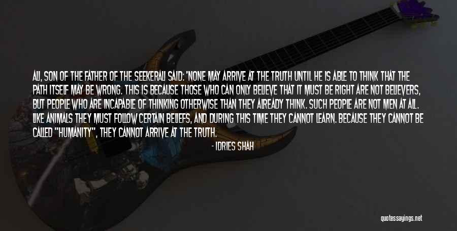 Animals Thinking Quotes By Idries Shah Animals Thinking Quotes By Idries Shah
