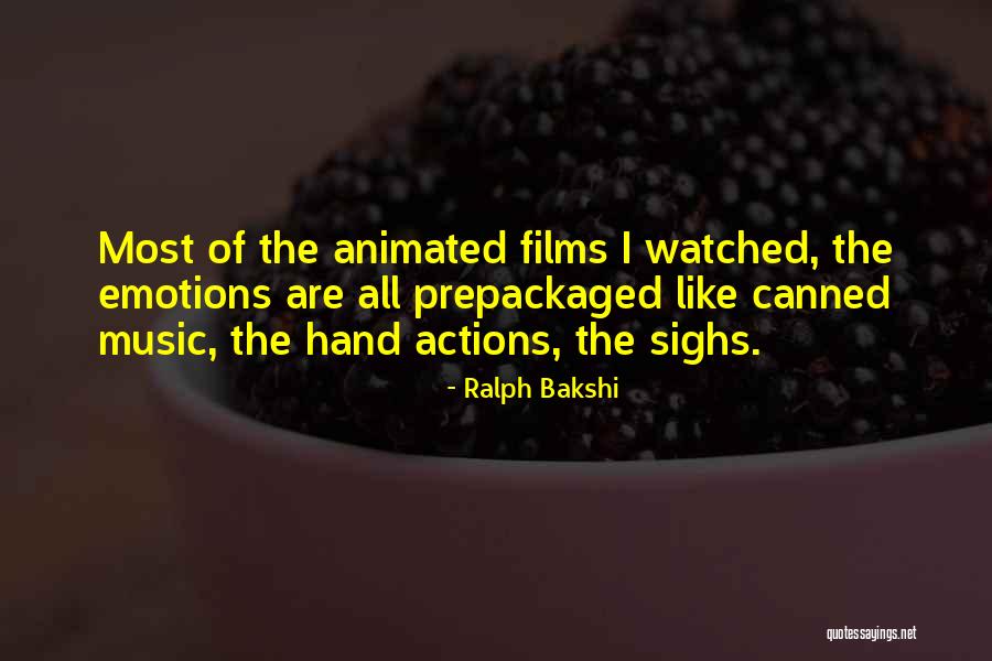 Animated Films Quotes By Ralph Bakshi Animated Films Quotes By Ralph Bakshi