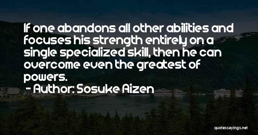 Anime Bleach Quotes By Sosuke Aizen