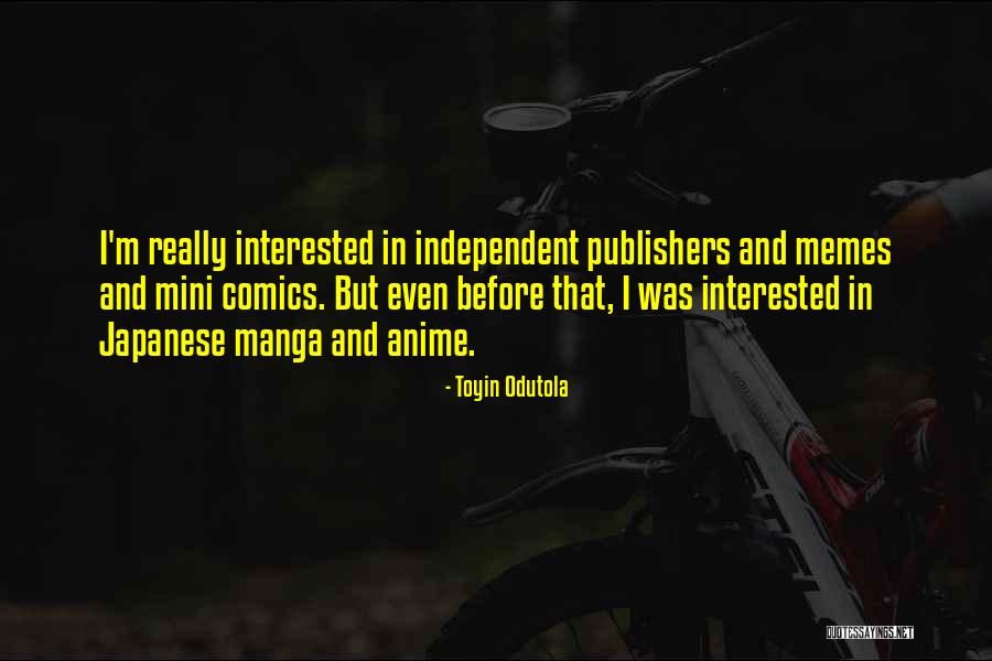 Anime Quotes By Toyin Odutola Anime Quotes By Toyin Odutola