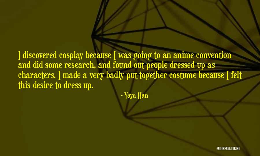 Anime Quotes By Yaya Han Anime Quotes By Yaya Han