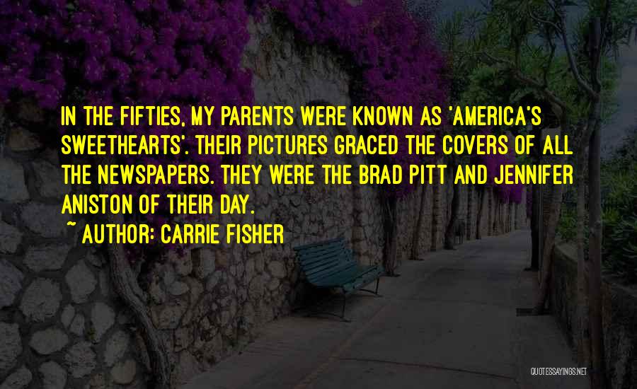 Aniston Quotes By Carrie Fisher