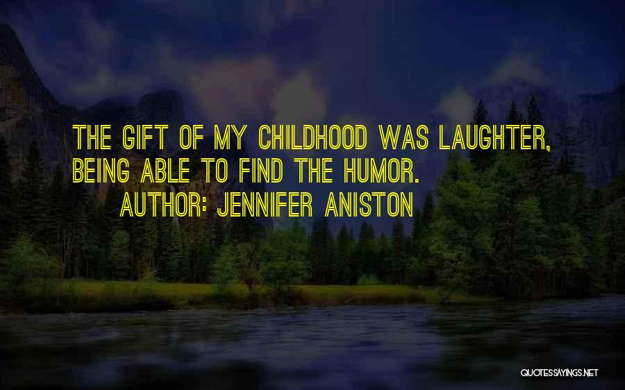 Aniston Quotes By Jennifer Aniston