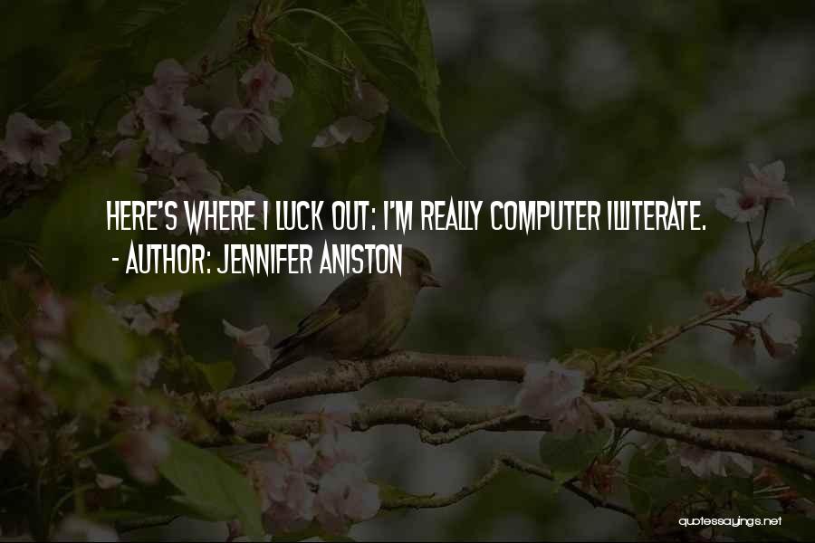 Aniston Quotes By Jennifer Aniston