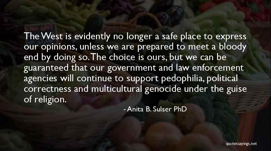 Anita B. Sulser PhD Quotes 1437104