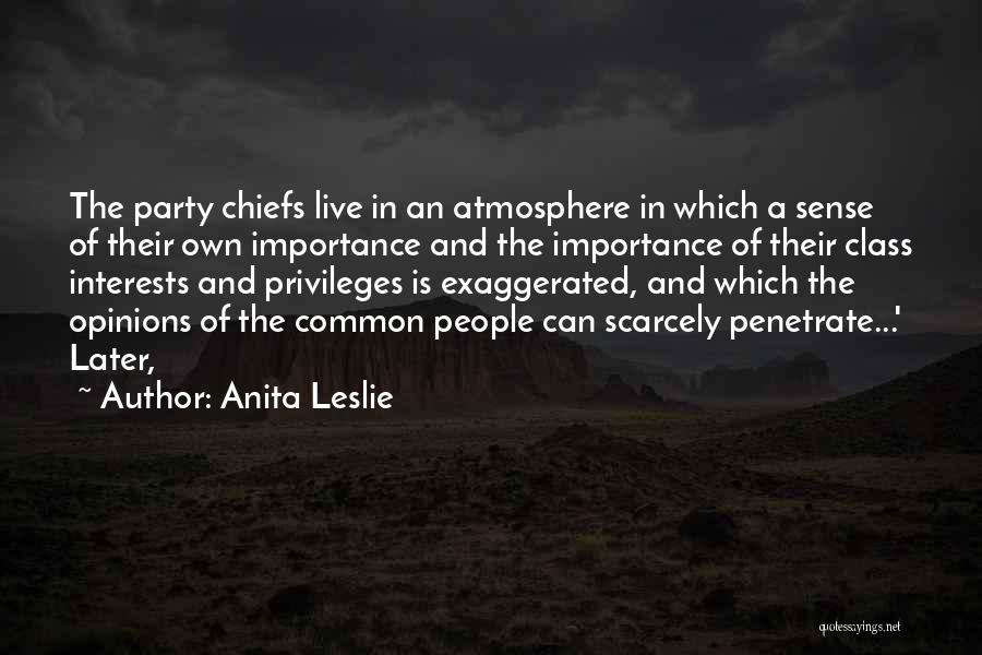 Anita Leslie Quotes 923964